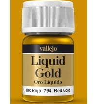 Liquid Series: Liquid Red Gold